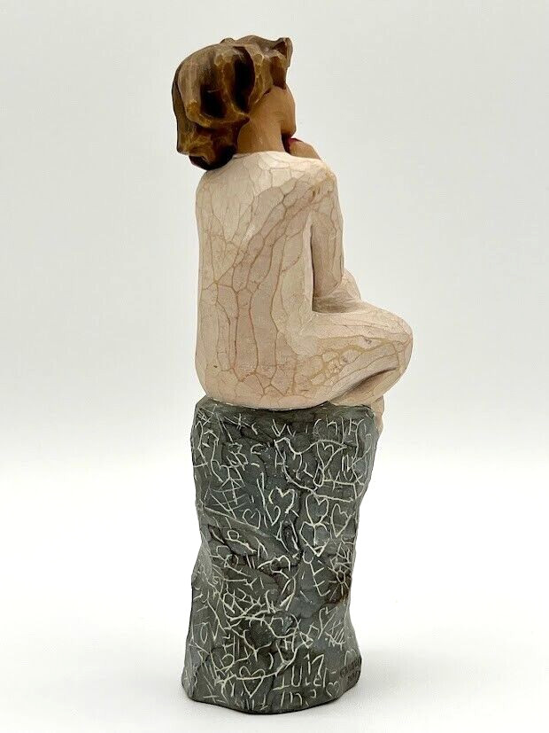 Willow Tree ~ “Always” Figurine on Rock🪨 ~ #27180 ~ Susan Lordi ~ 2012 ~ MINT!