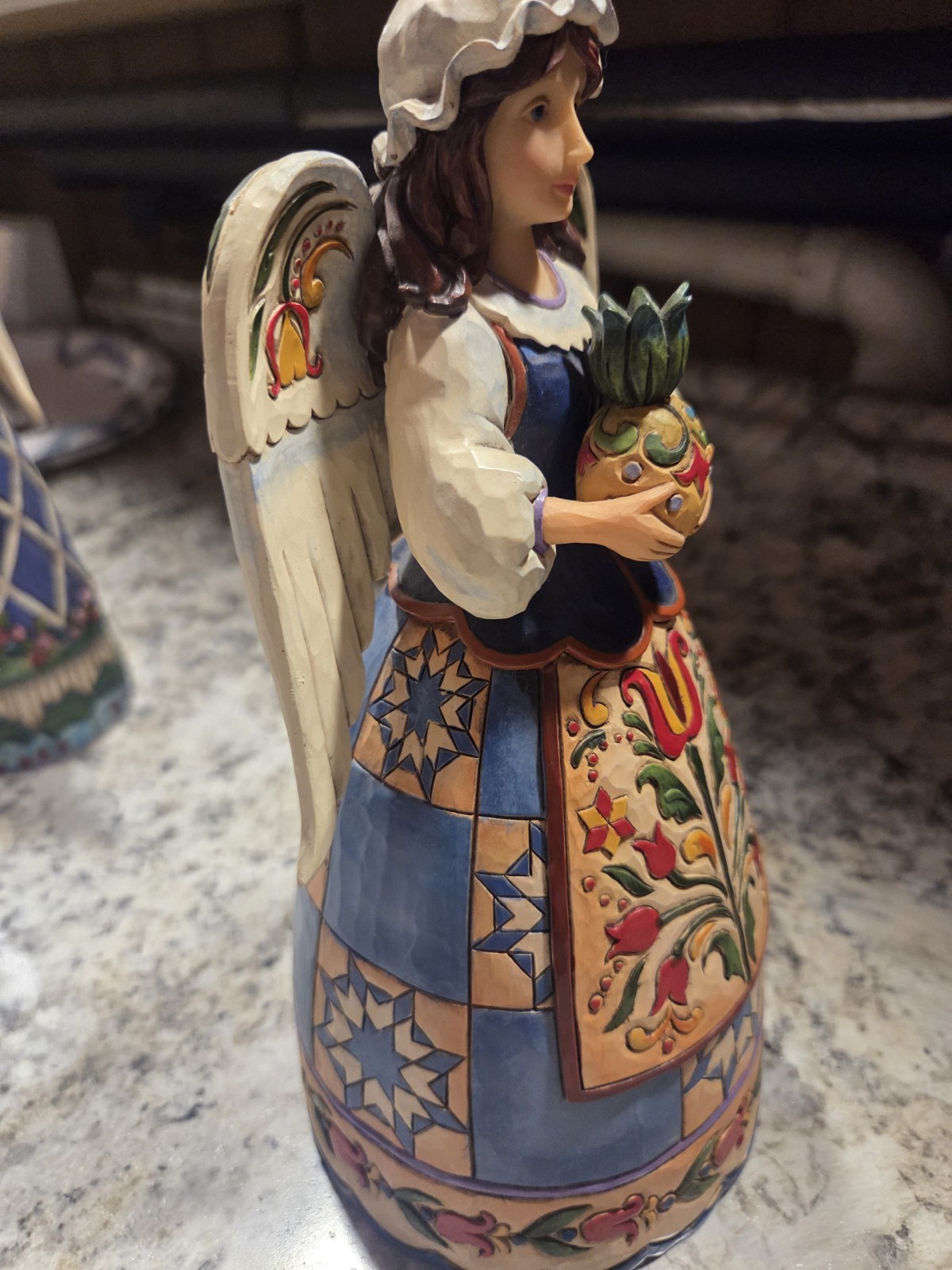 Jim Shore I Welcome Thee Williamsburg Angel 4021354 2010 Estate Find