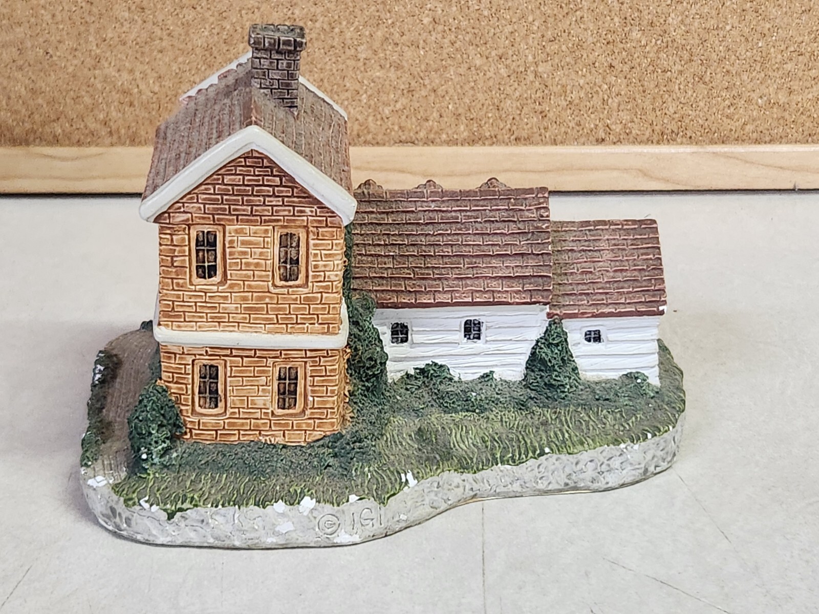 Beautiful 2 Story Cottage By Impulse Giftware – Brick, Wood Roof