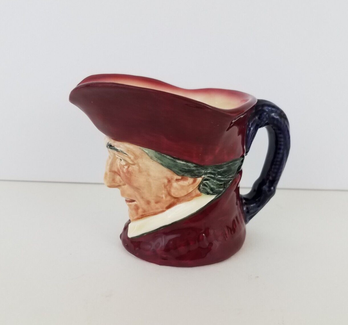 Vintage Royal Doulton Toby Jug Cardinal Mug Small 3.75″ Made in England A Mark