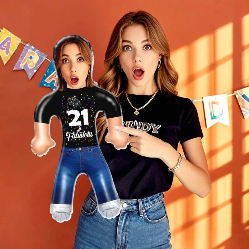 Custom Inflatable Doll Birthday Gift Funny Air Doll for Party Favors Unique Deco
