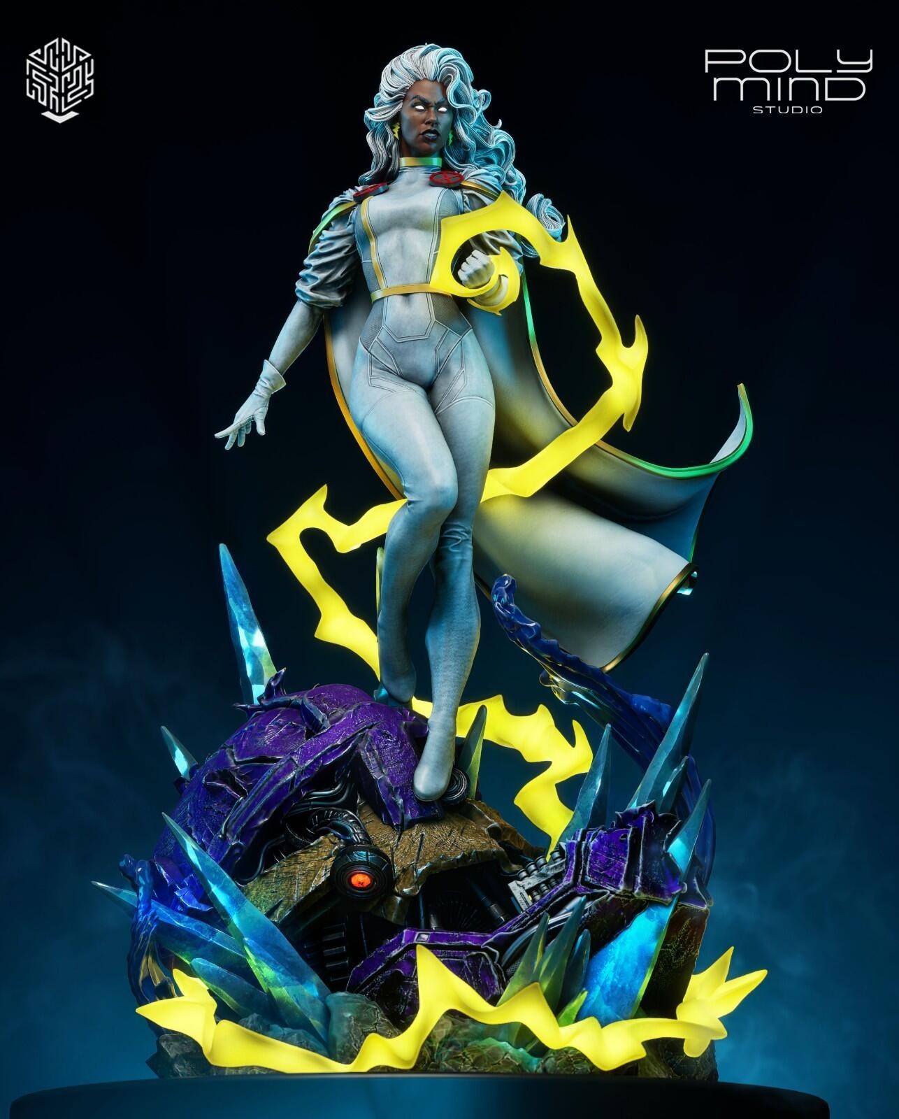 1:8 Storm X-Men Fan Art UNPAINTED High Quality Garage Kit