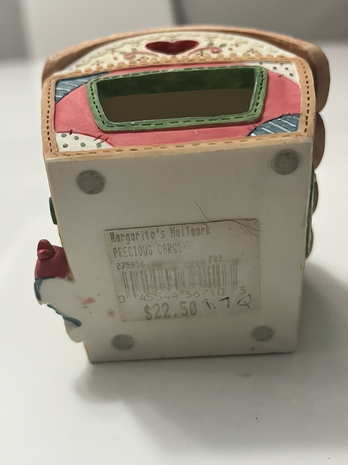 Vintage RARE Precious Cargo, Kitty On Board. 3 Inch Tall