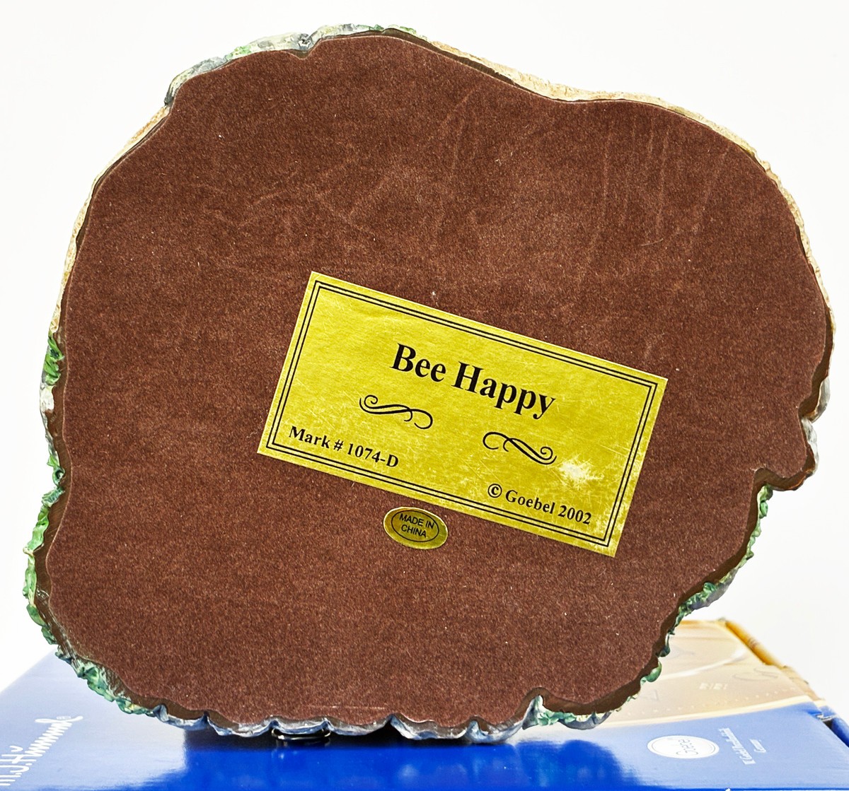 Hummel #1074-D Bee Happy Scape #2013 Surprise Visit *Spec Ed 2003 MUSIC BOX~COAs