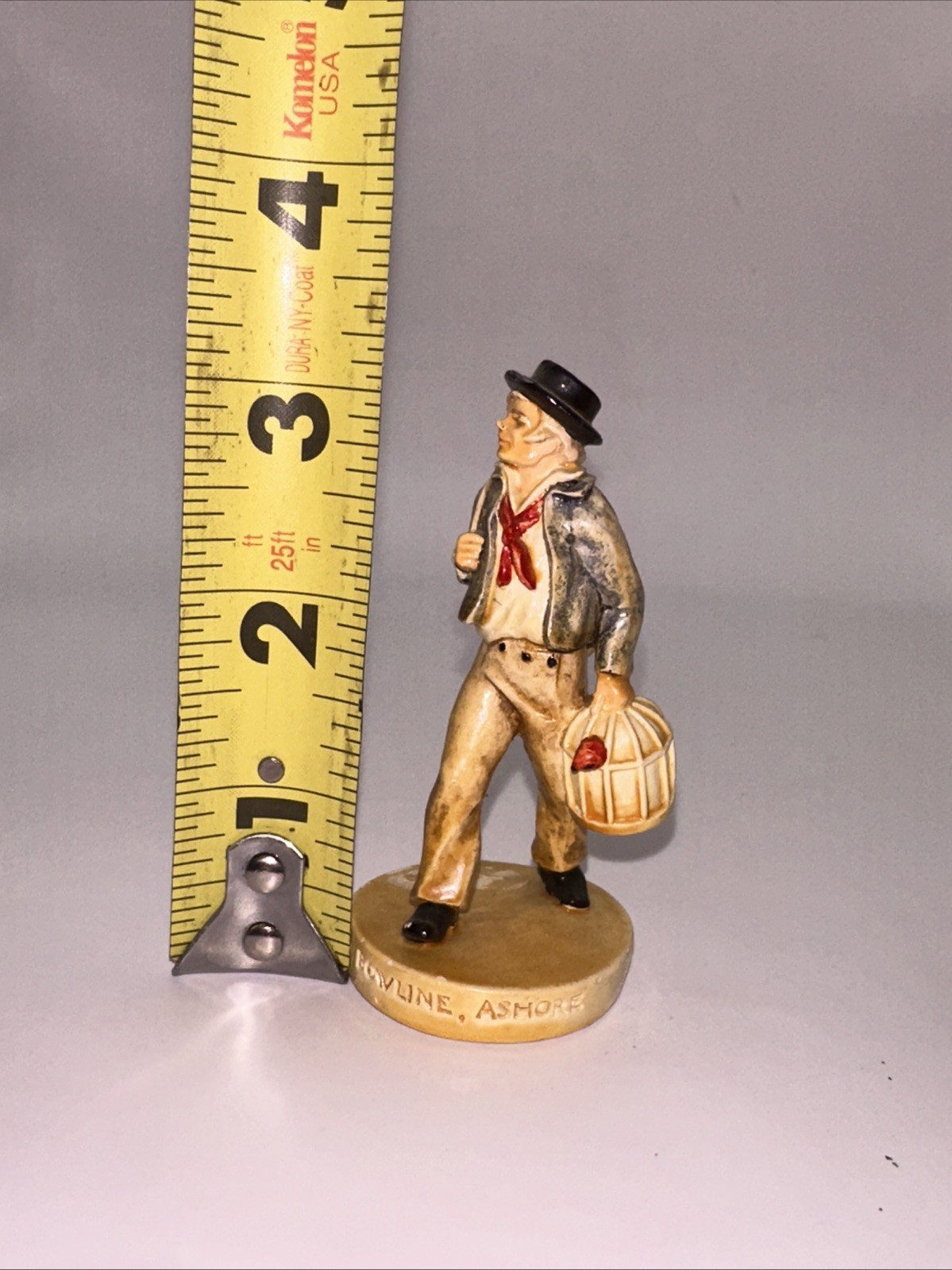VTG 1950 Handpainted Ceramastone Sebastian Miniatures Tom Bowline, Ashore 6246