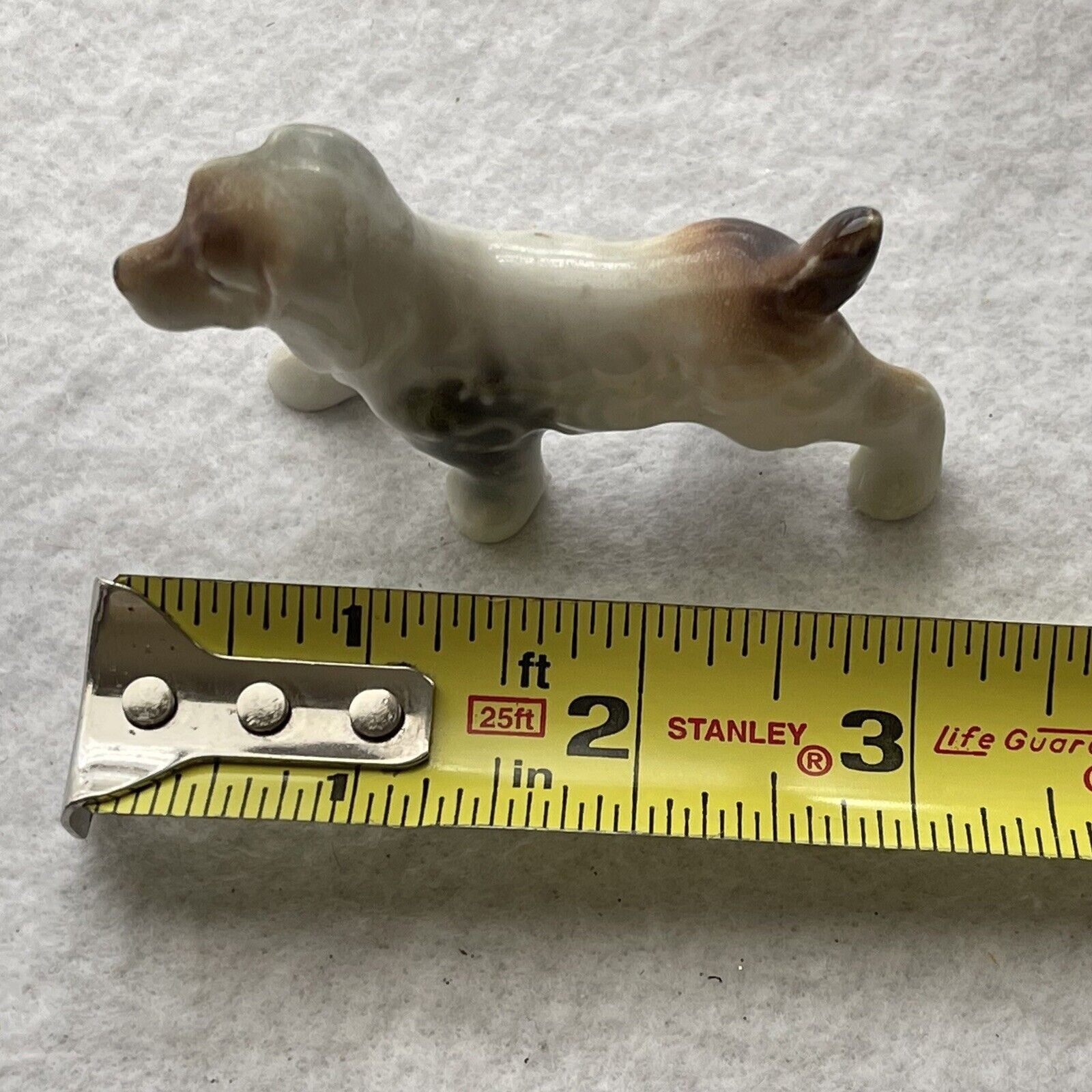 Mini Dogs Figurines Porcelain Japan Terrier Beagle Set Of 2 Vintage