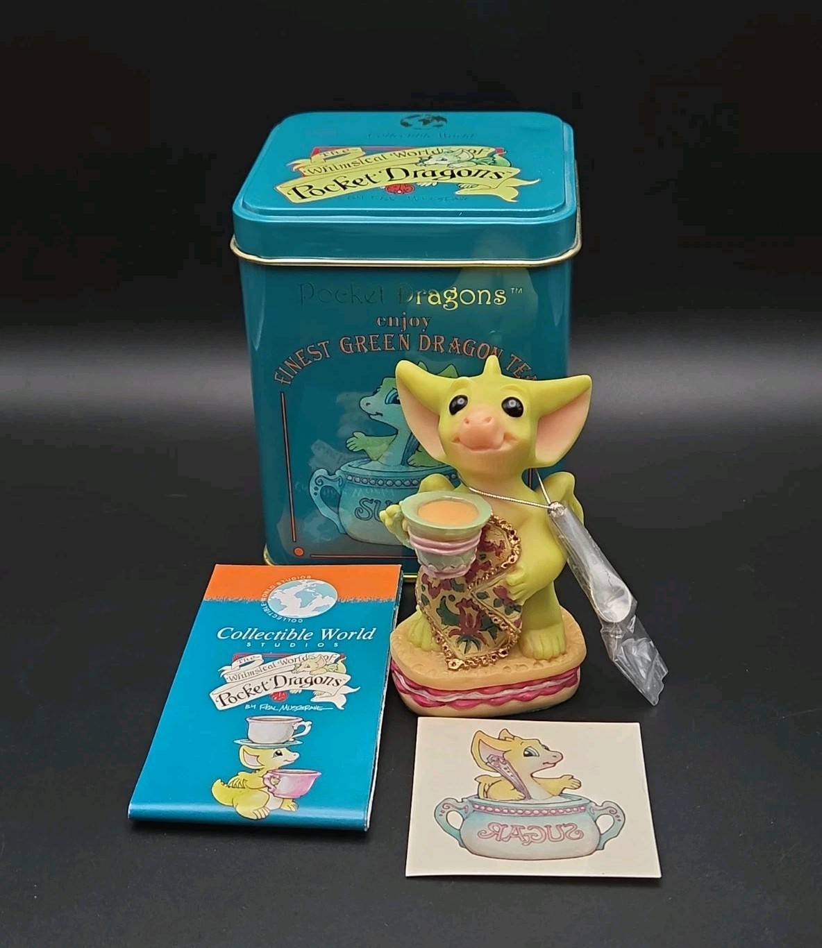 Whimsical World Of Pocket Dragons Time For Tea