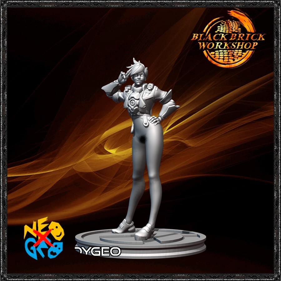 TRACER – OVERWATCH – 1/24 (75 mm Scale NSFW) Neoygeo UNPAINTED