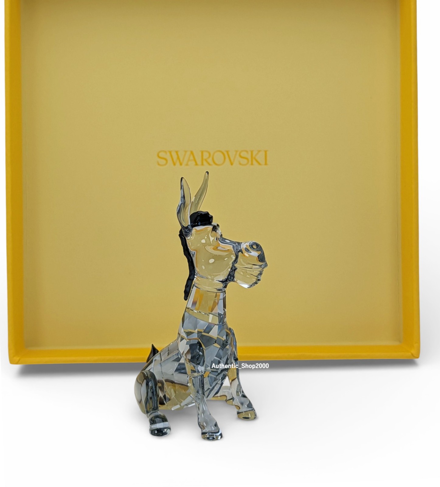 New 100% SWAROVSKI Sparkle Crystals DreamWorks Shrek Donkey Figurine 5720458