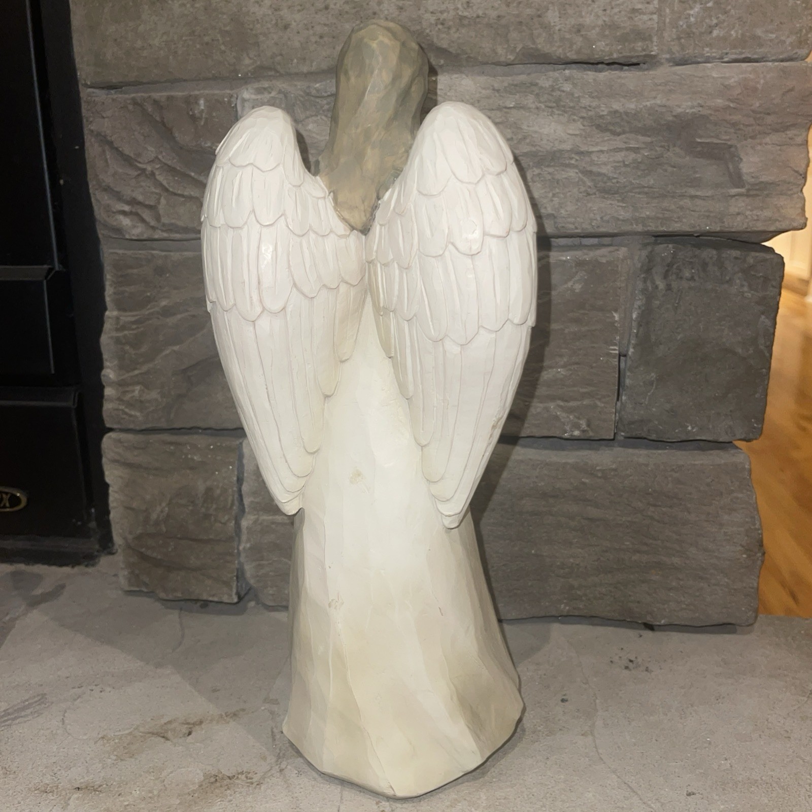 Ganz Angel Figurine Follow Your Heart Red Heart Resin 12” Inspirational