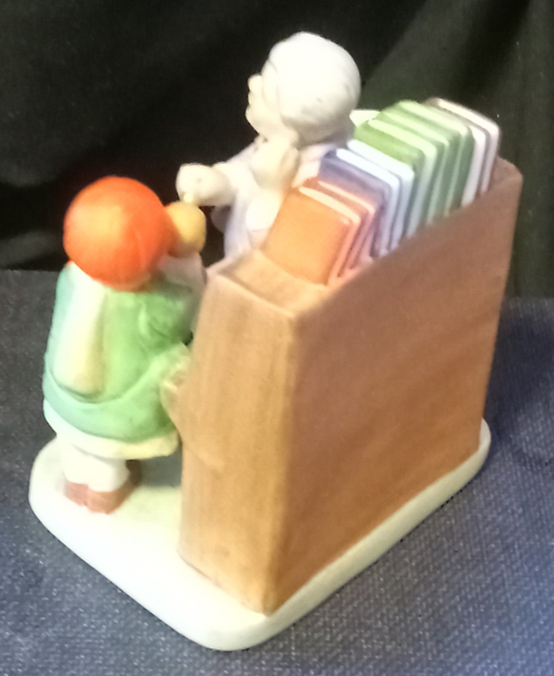 Whimsical DANBURY MINT “Doctor and Doll” Figurine 1989 (3.0 x 2.5 x 3.5 in)