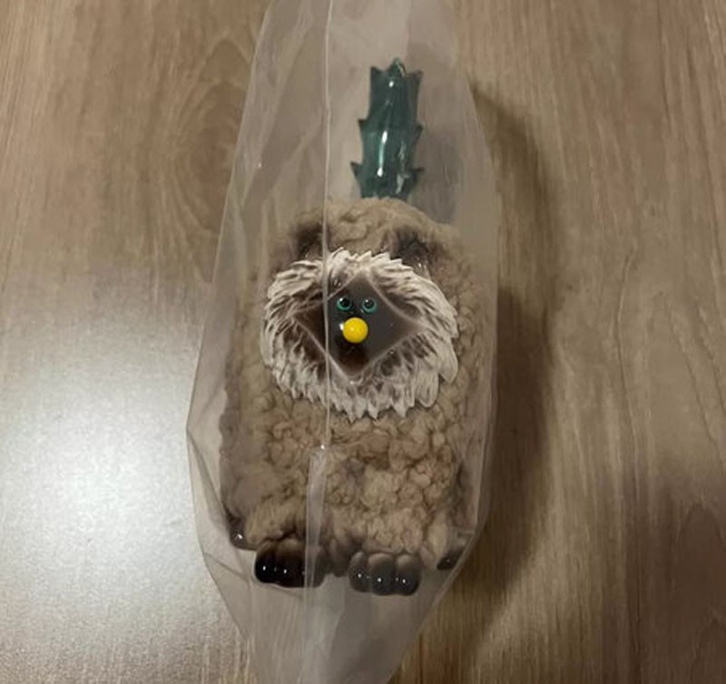 Rare Mermertoys Explosive Hair 1.0 Hidden Edition Animal Model Collectible