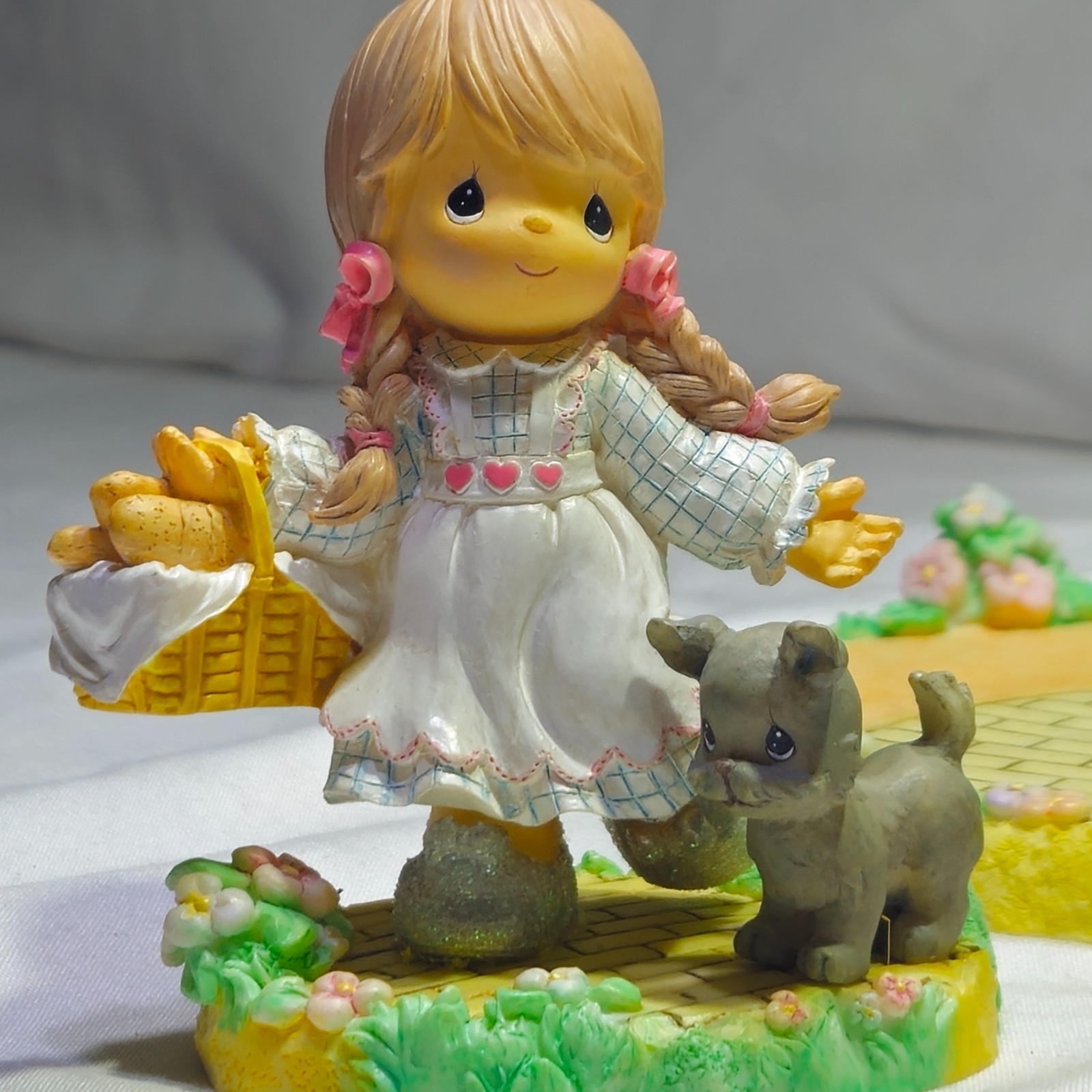 Precious Moments Wizard Of Oz 5pc Set Dorothy Scarecrow TinMan Lion No Box Certs