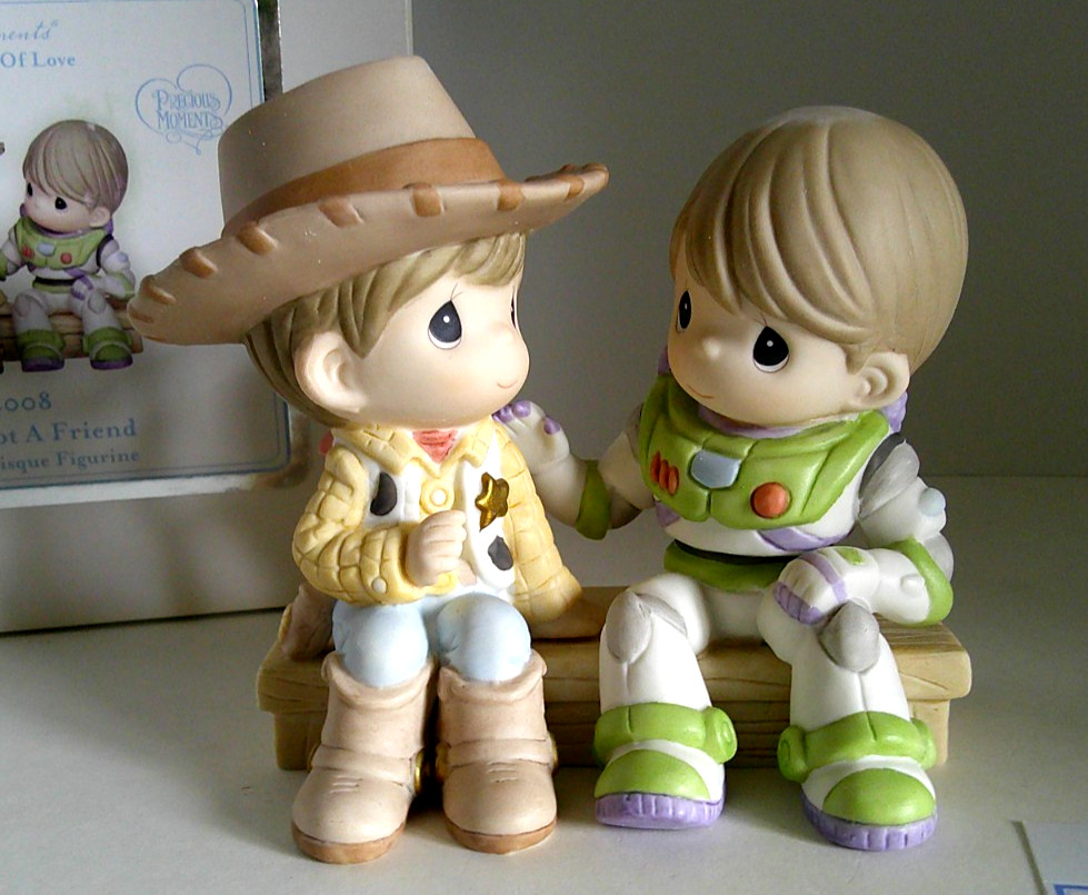 PRECIOUS MOMENTS “You’ve Got A Friend” – #134008 -Toy Story – Disney – NEW