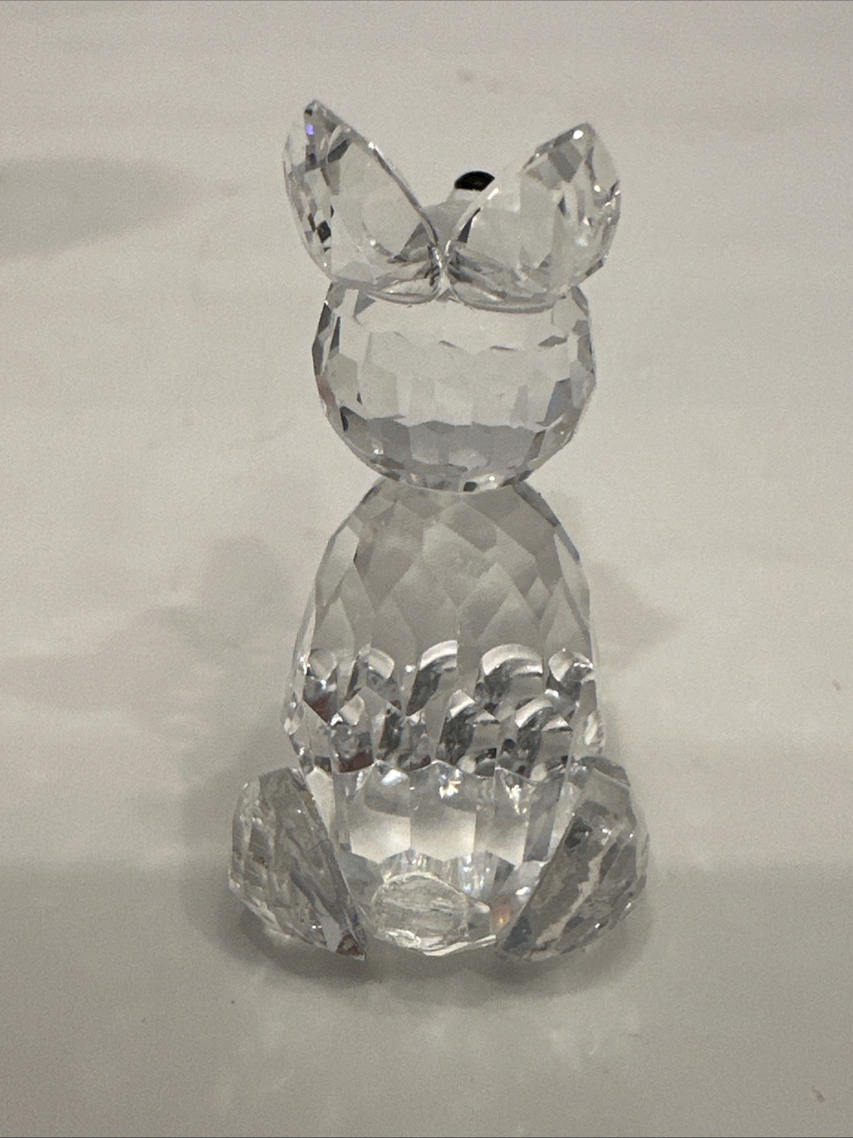Swarovski Crystal Beagle Puppy Duck Silver Beak And Fox Figurine No Box Lot Of 3