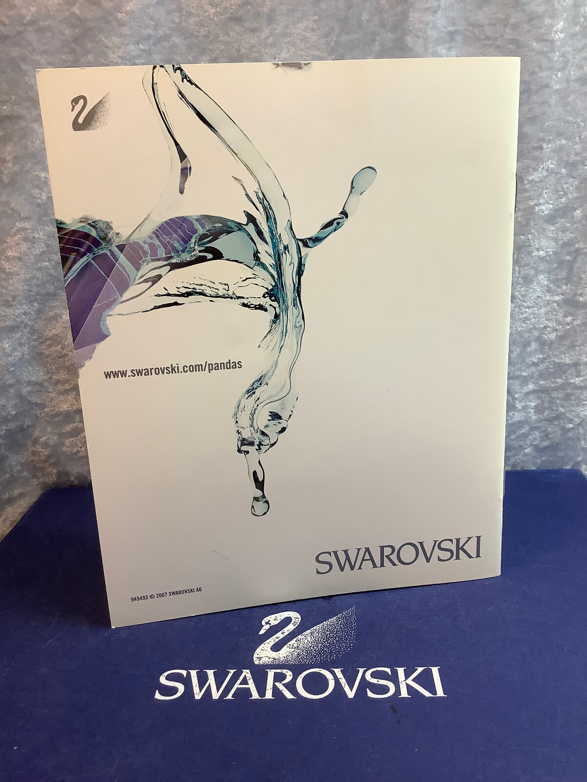 Swarovski SCS Endangered Wildlife Pandas Certificate 945493/900918C. Retired ’08