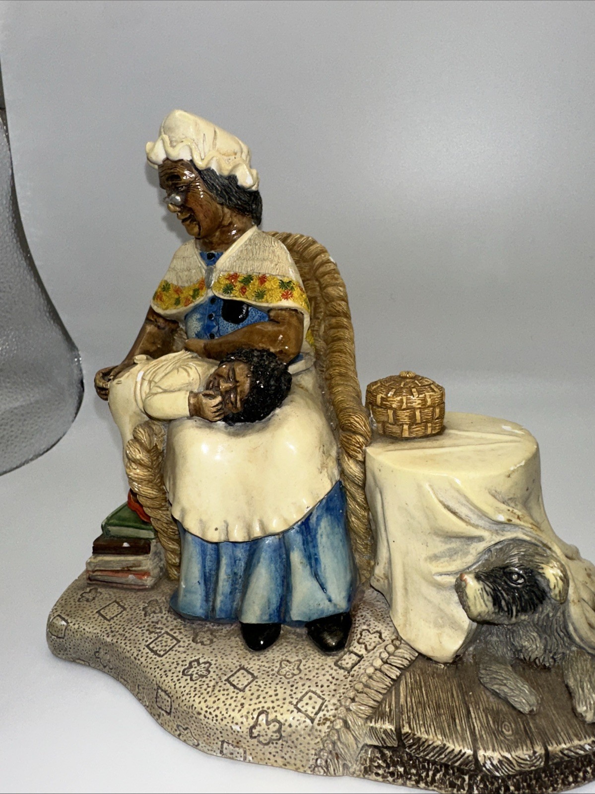 Nature Craft Stoneware – Congleton, England: “Grandma’s Comfort” #882 Sculpture