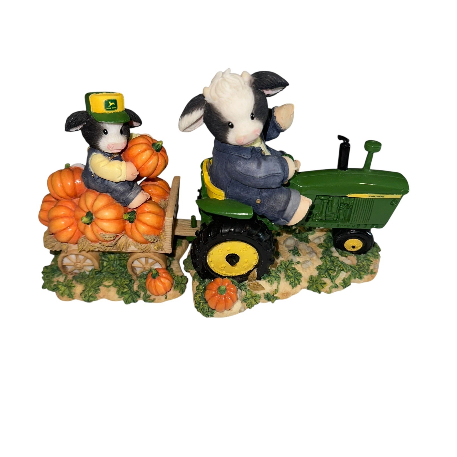 Mary’s Moo Moos John Deere The Deerest Harvest Of Them All Tractor Cow Pumpkins