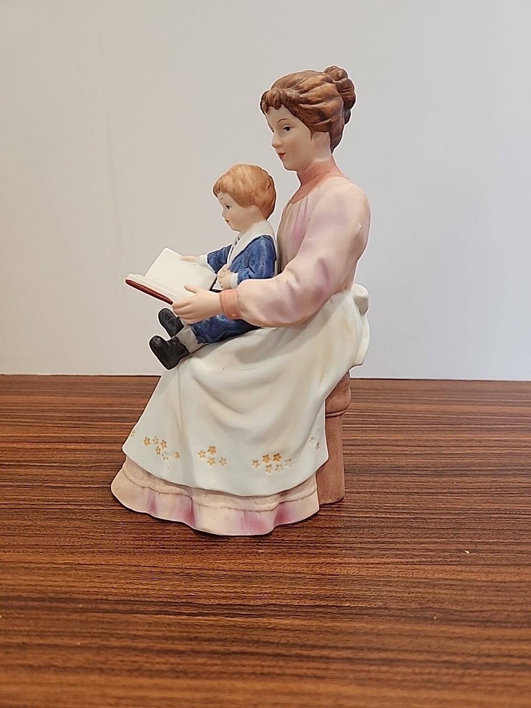 Home Interior #8858 Story Time Mother Reading to Small Boy Child Figurine