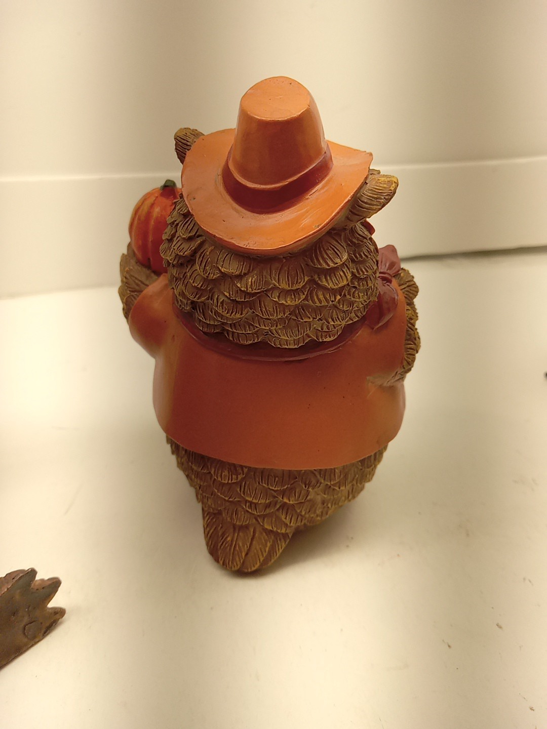 Thanksgiving 4 inch Resin Owl Figurines – Lot of 5 – Pumpkin, Pilgrim, Fall