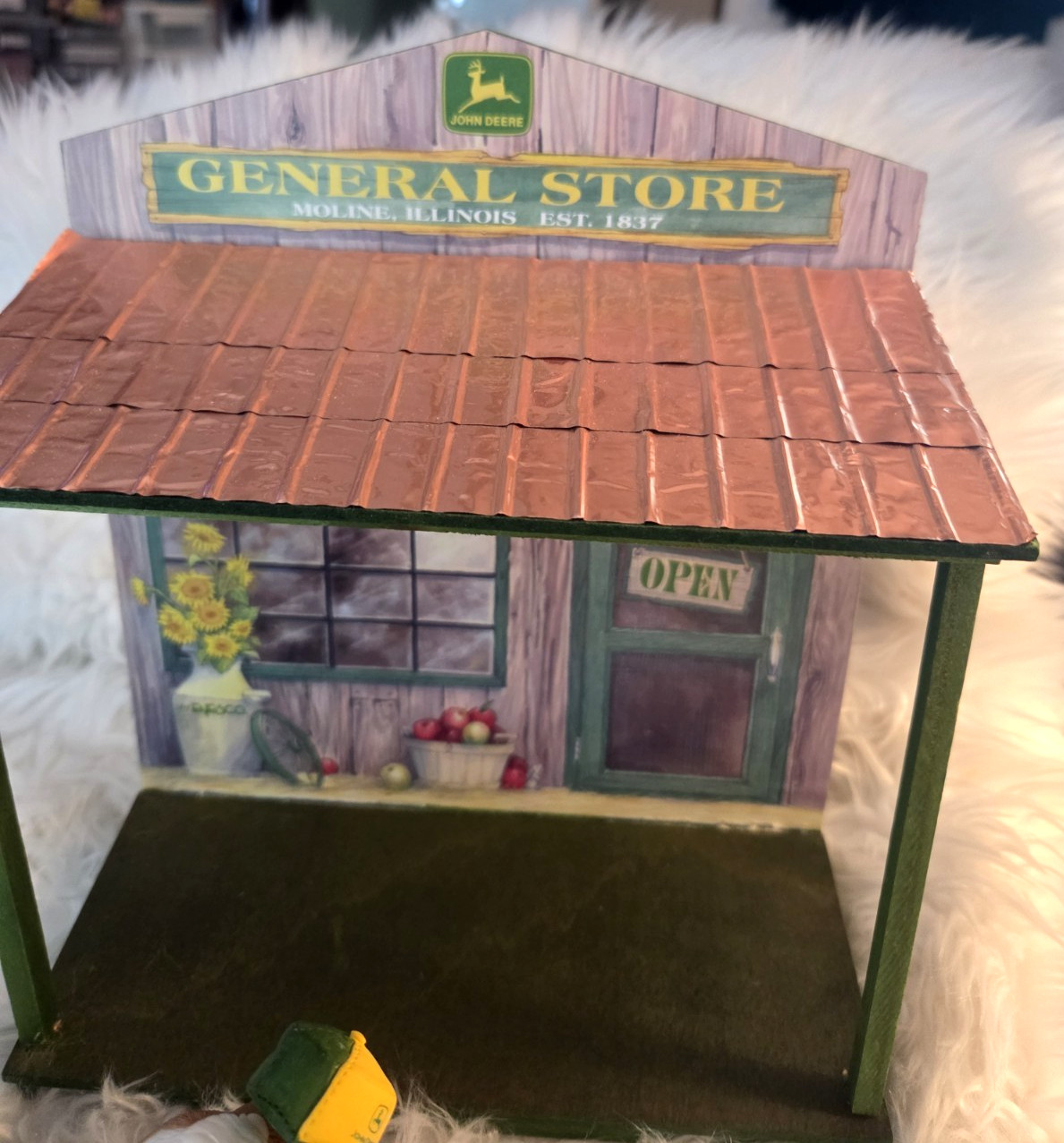 Mary’s Moo Moos John Deer General Store Display + Boy/Combine Enesco Rare HTF