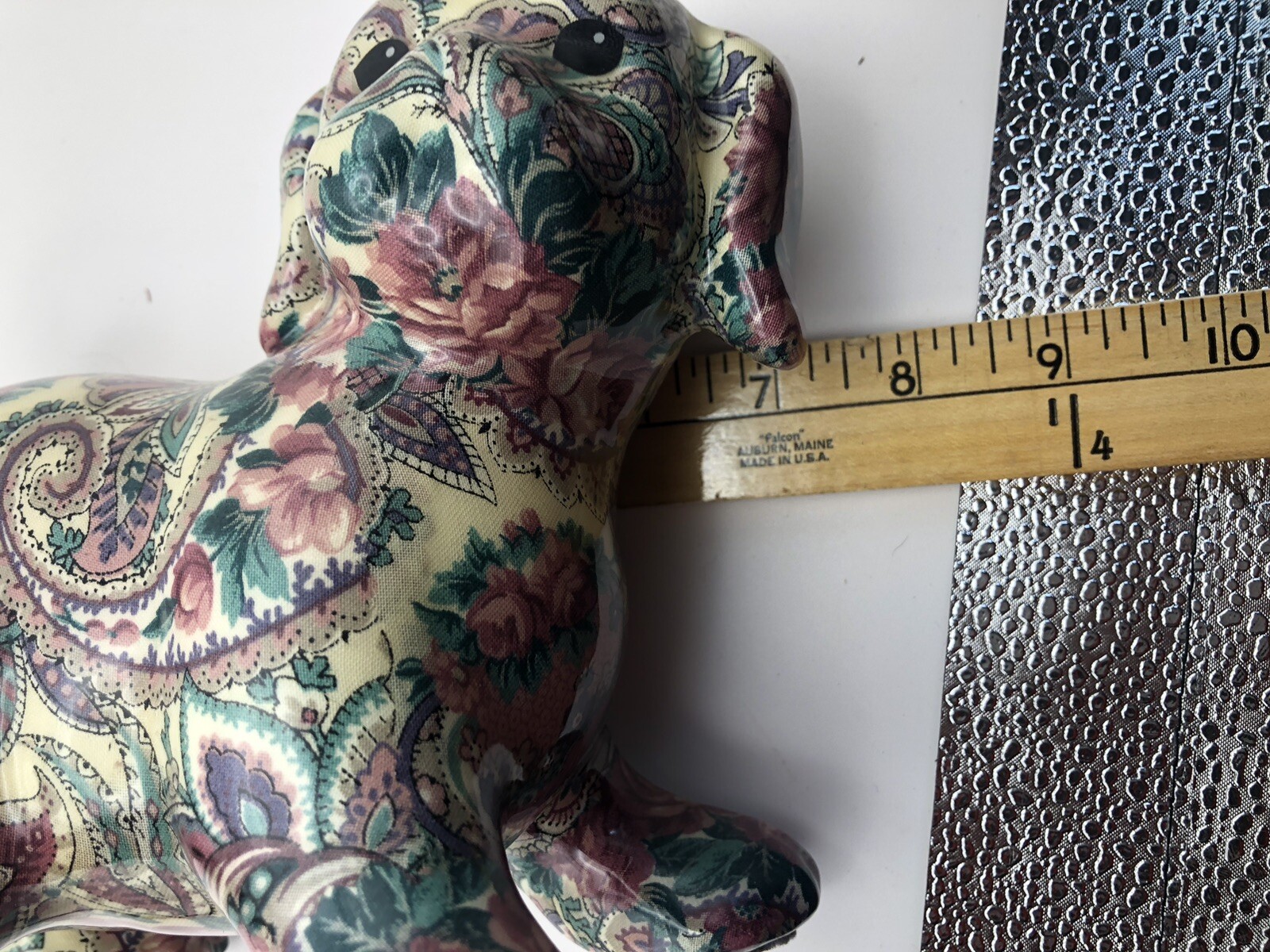 Joan Baker Designs Dog Vtg Patchworks paisley print ￼Dog Decor