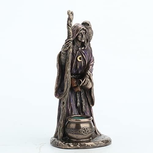Veronese Design 4 1/8 Inch Triple Goddes The Crone Neopagan Wicca Resin Figurine