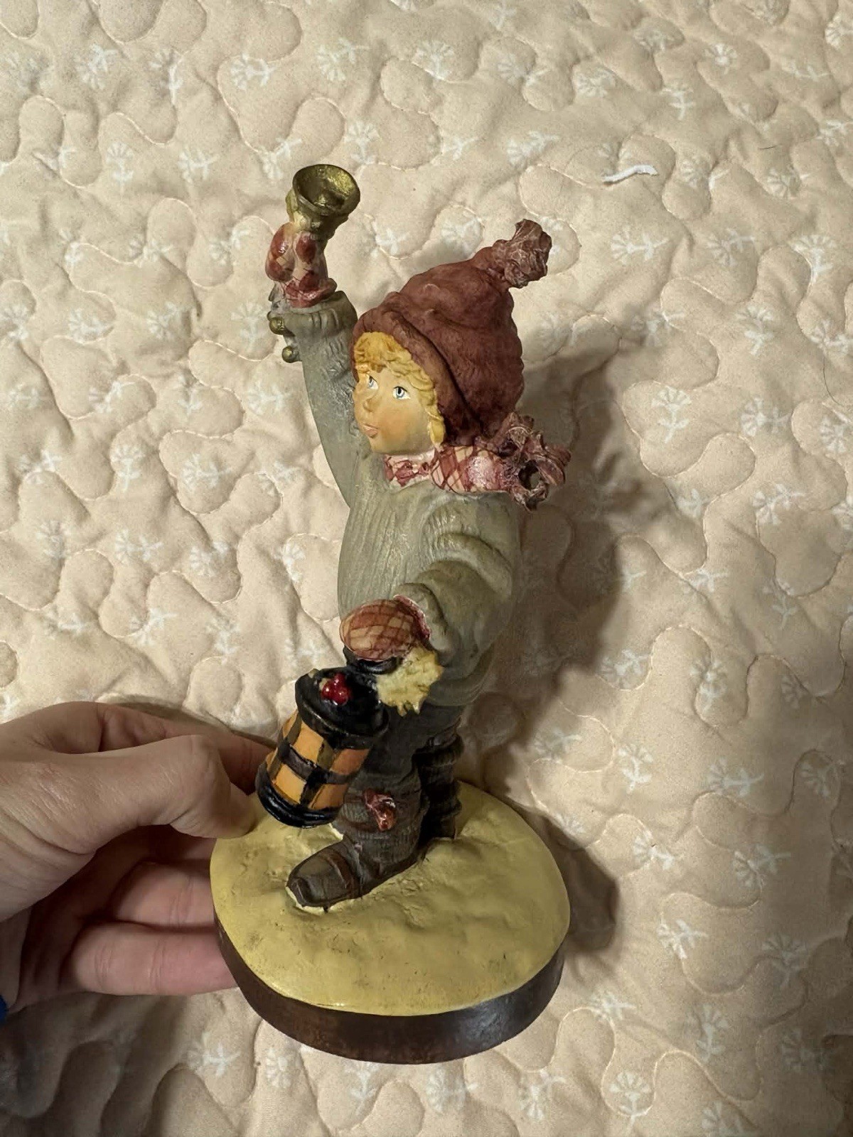 Dolfi Autom #41 Figurine – Greetings – Boy Ringing Bell