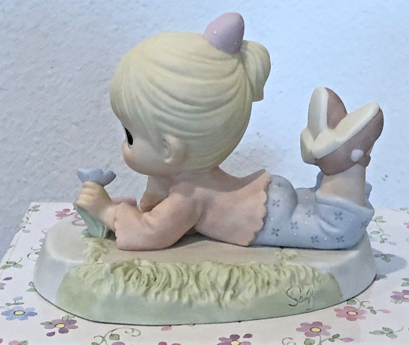 2003 VINTAGE PRECIOUS MOMENTS “BLESSED WITH SMALL MIRACLES” FIGURINE IN BOX