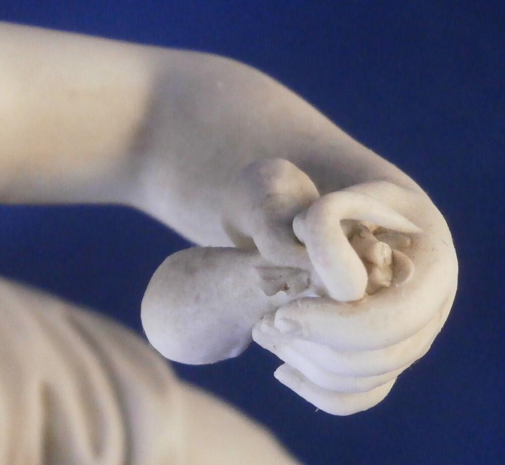 Antique 18thC Sevres Biscuit Porcelain Angel Figurine Figure Porzellan Figur
