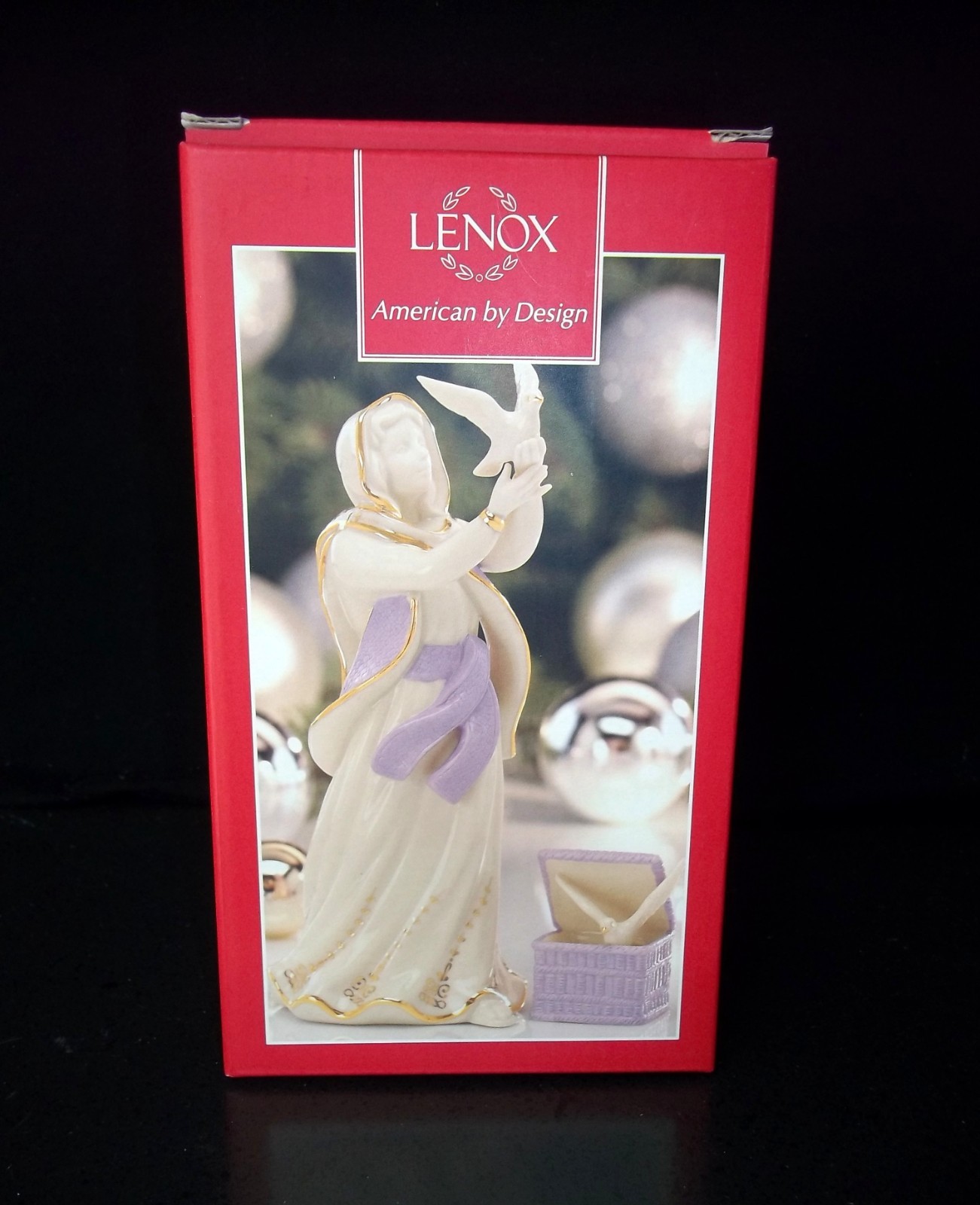 Lenox First Blessing Nativity Dove Seller w/ Basket 2010 HTF Retired NIB 🕊️
