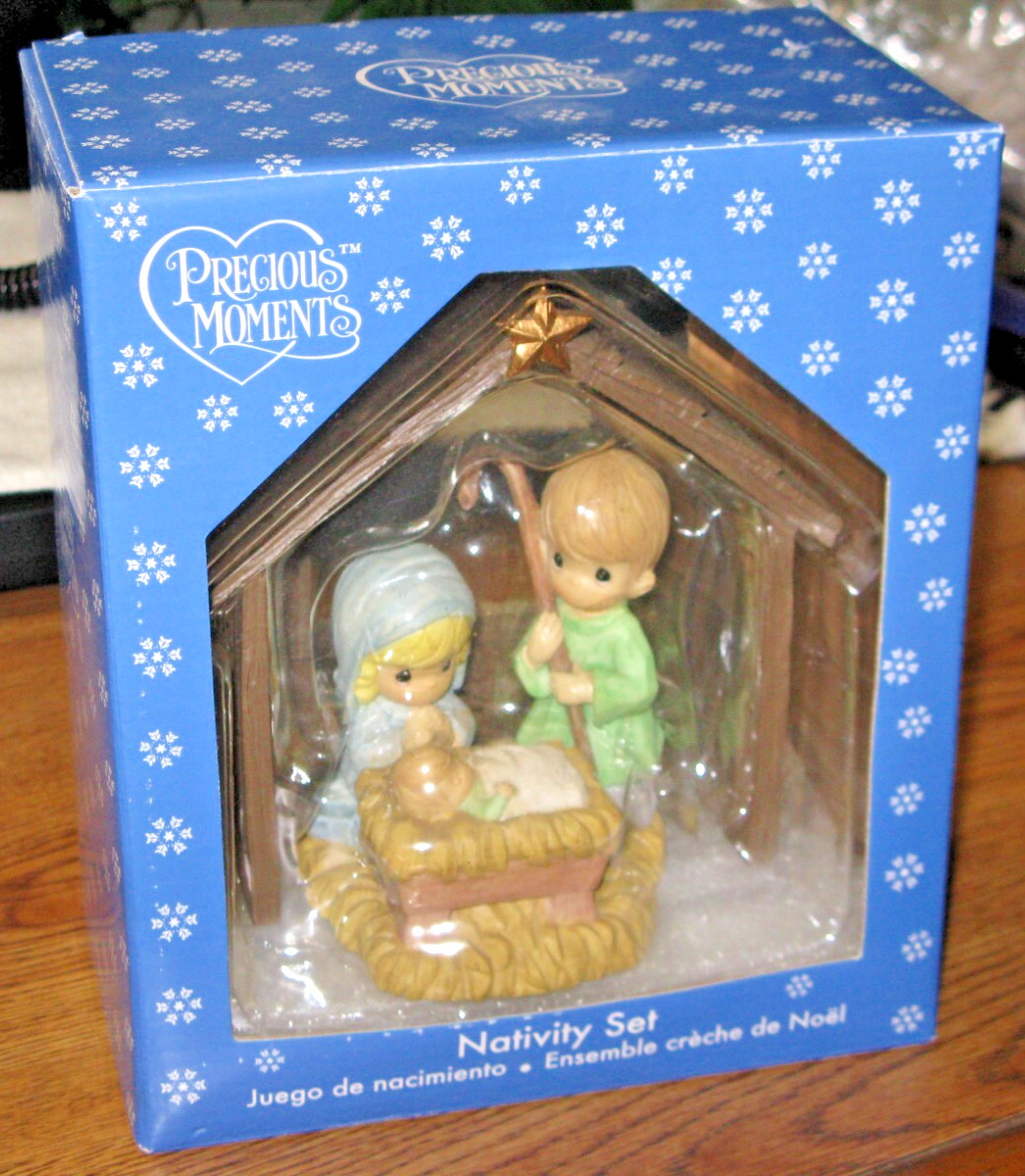 2008 PRECIOUS MOMENTS CHRISTMAS HOLIDAY NATIVITY SET NEW IN BOX