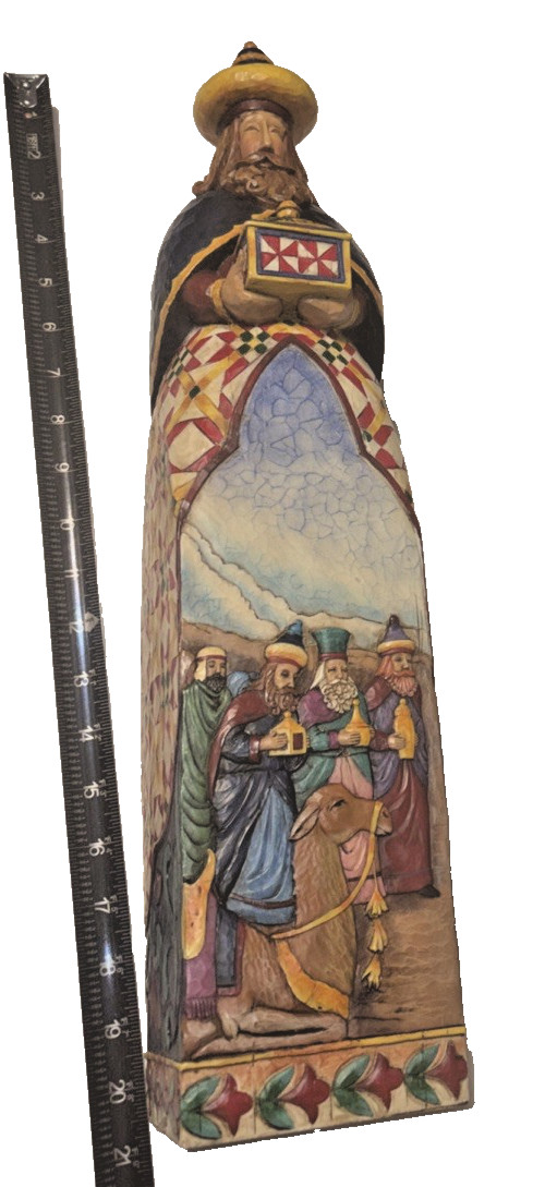 Jim Shore #4002295 2005 Kings Wise Men “A Gift of Love” Nativity 20 in Large SEE
