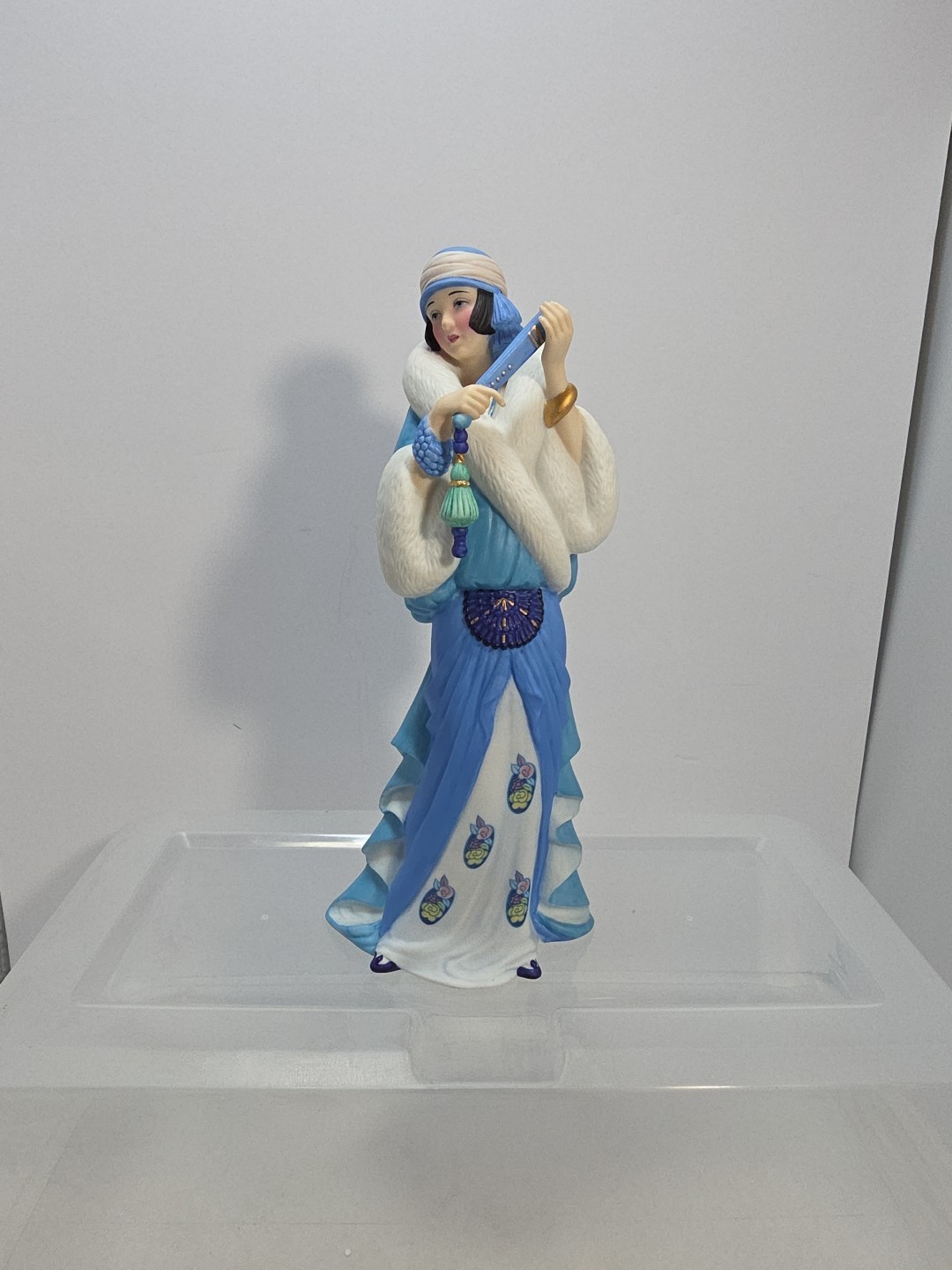Lenox Rhapsody In Blue American Songbook Porcelain Art Deco Figurine 9″ (C4)