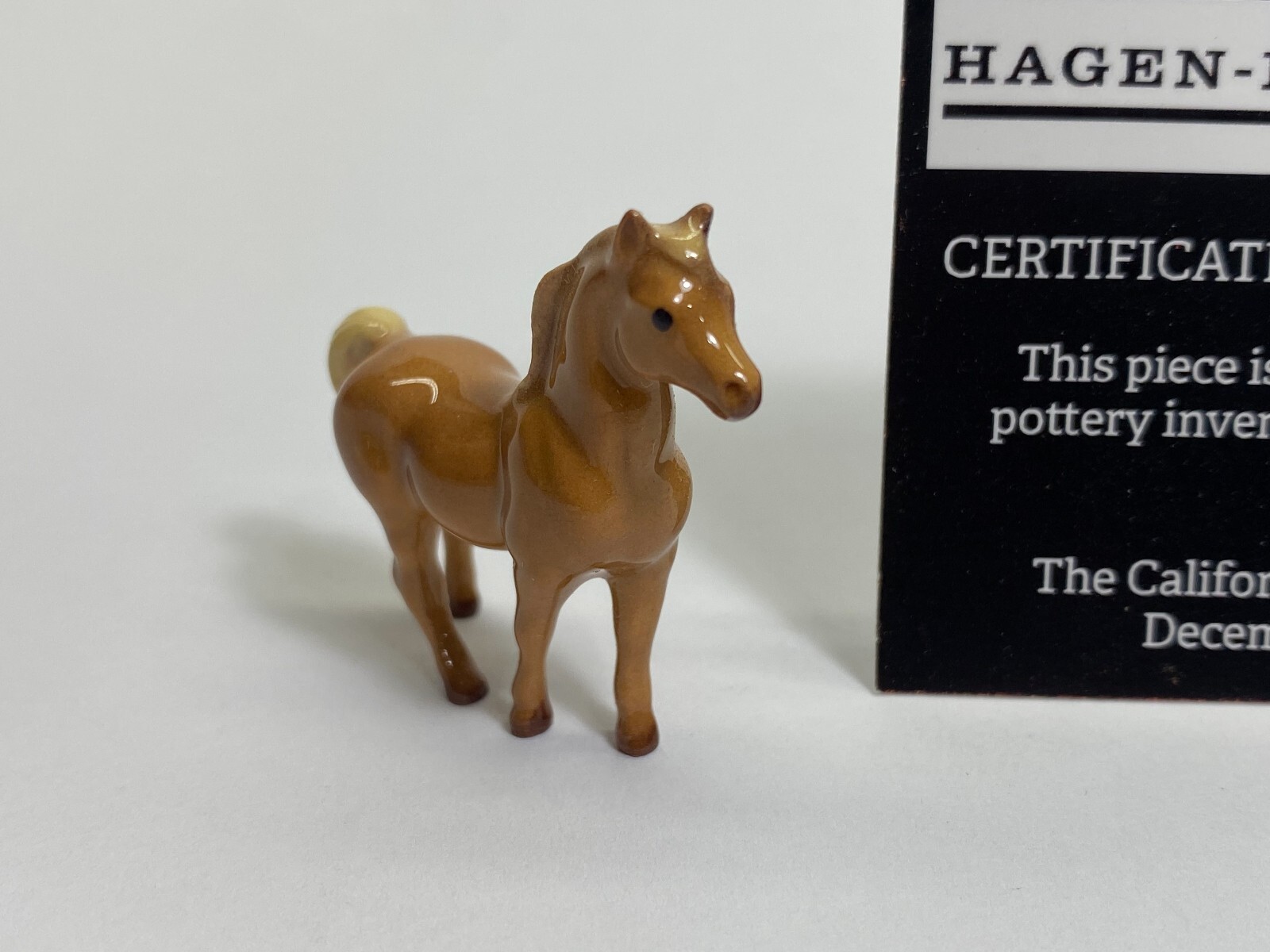 Hagen Renaker #524 451 Mini Small Stallion Chestnut NOS Last of Factory Stock
