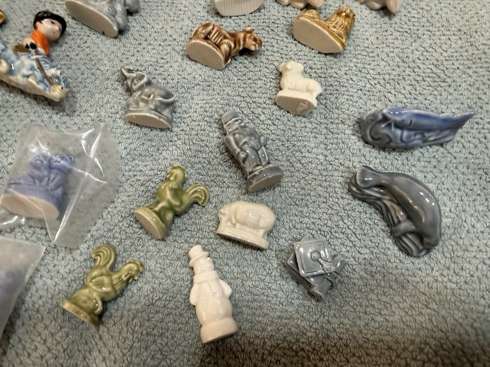 Wade Or Misc Whimsies Red Rose Tea Figurine Mixed Lot of 34 Excellent Condition
