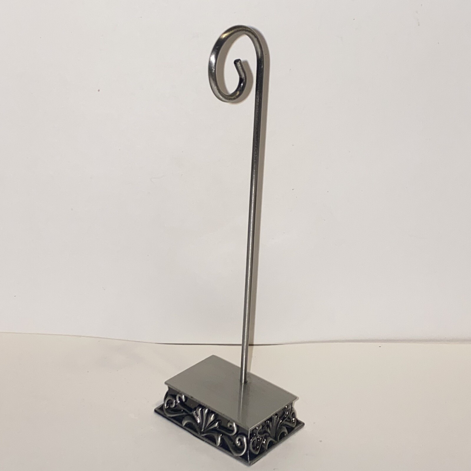 Cracker Barrel Exclusive Hanging Angel with Decorative Silver Metal Stand