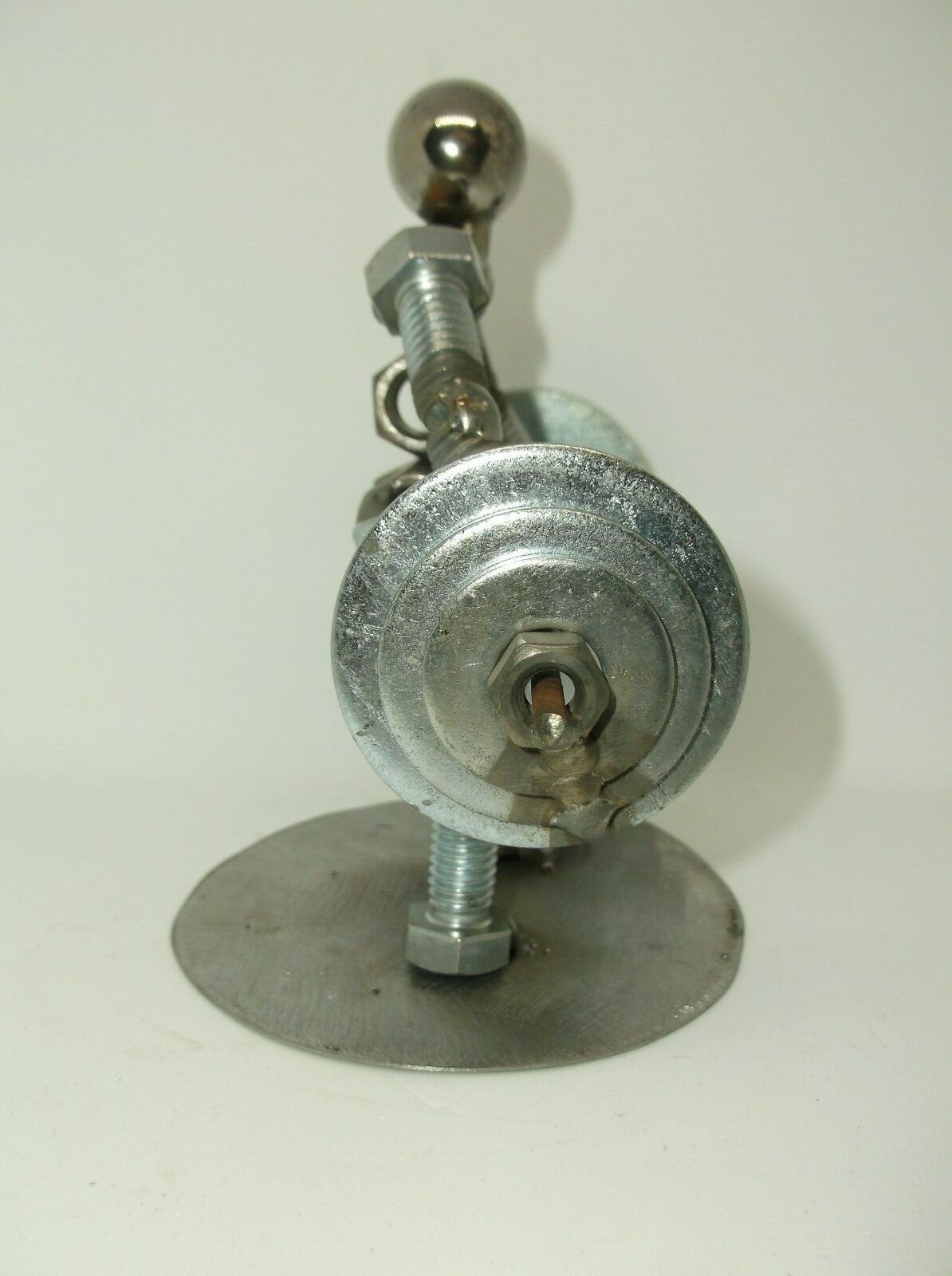 Dead Lifter, Power Lifter, Weight Lifter Metal Bolt Figurine, body building