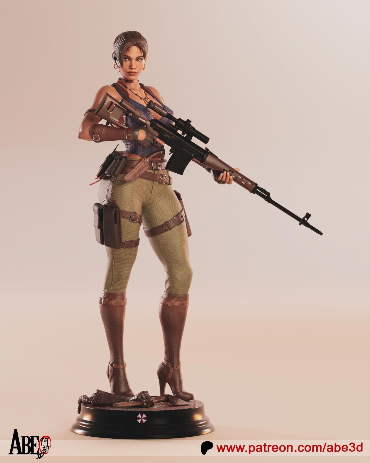 Sheva Alomar | Resident Evil | UNPAINTED | 1/4 Scale Resin Statue