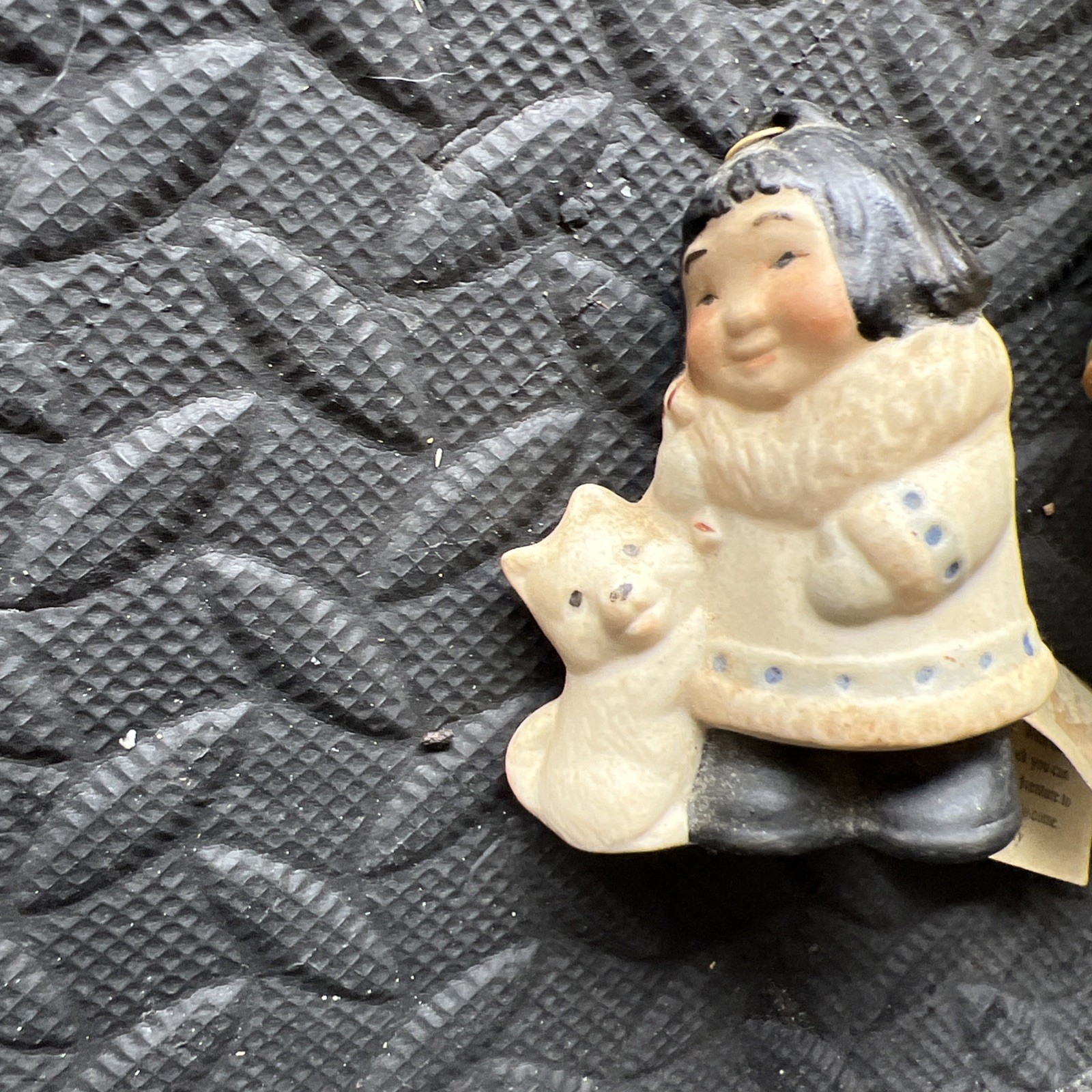 HOMCO Bisque Porcelain American Indian Boy Figurine And Three Others