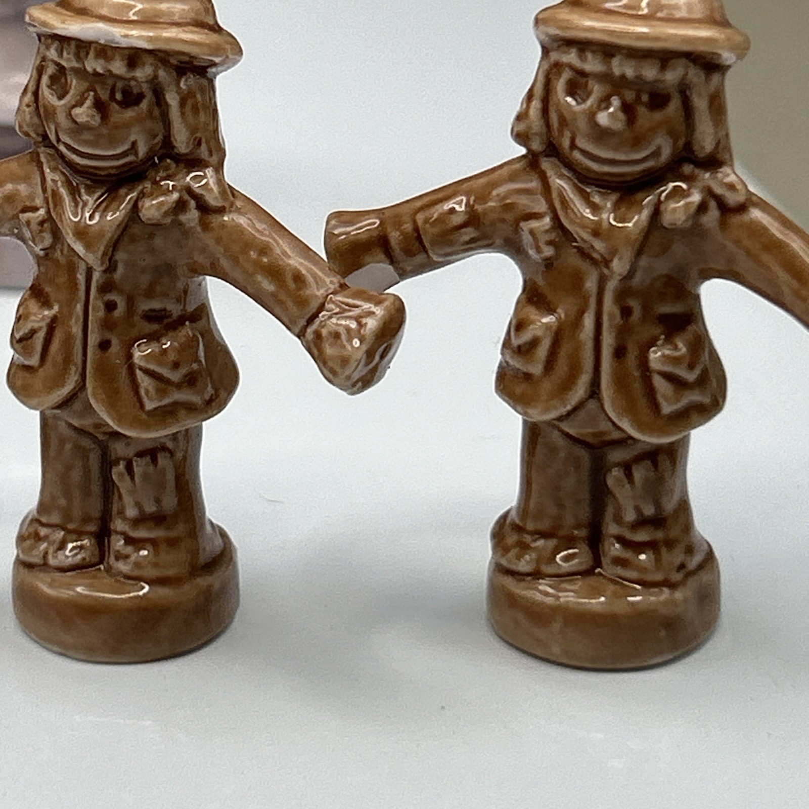 Wade Whimsies Ceramic Tea Figurine Large Lot of 22 Miniature England Vintage