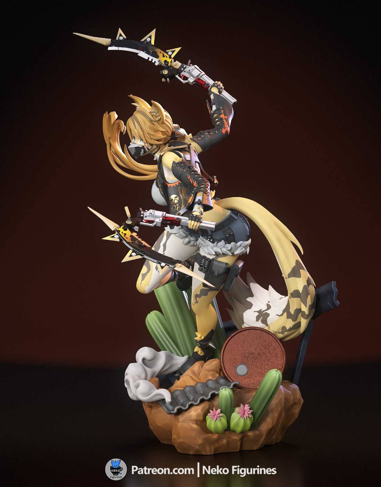 Pulchra Figurine Zenless Zone Zero Hand Painted Model / DIY Kit 30 pcs