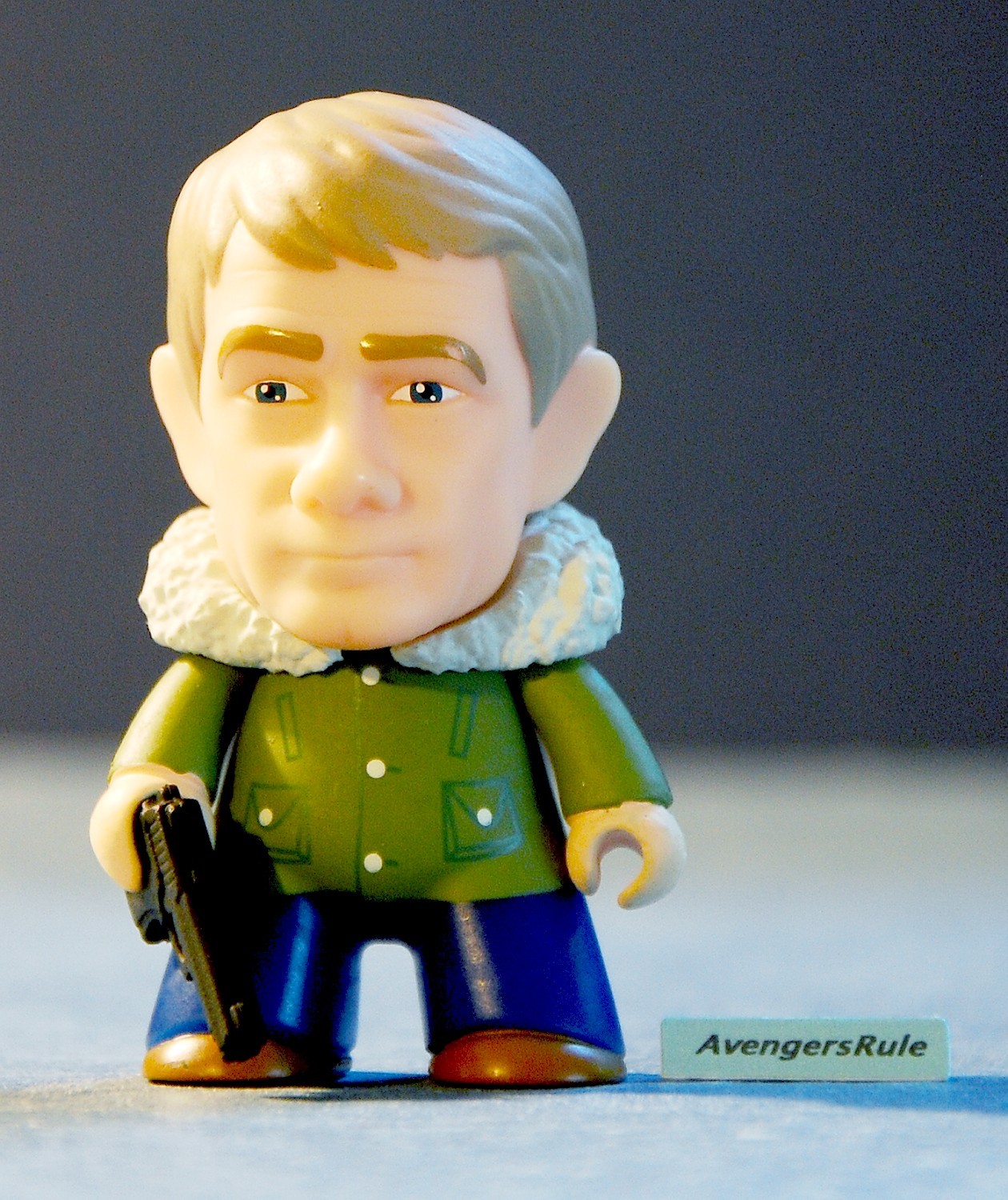 Sherlock The Baker Street Collection Titans Vinyl Figures John Coat Gun 2/20