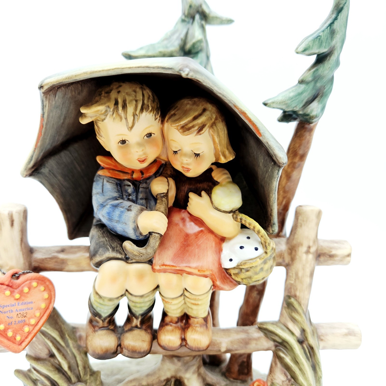 Hummel April Shower Figurine 610 Large 9″ Limited Edition Mint in Box