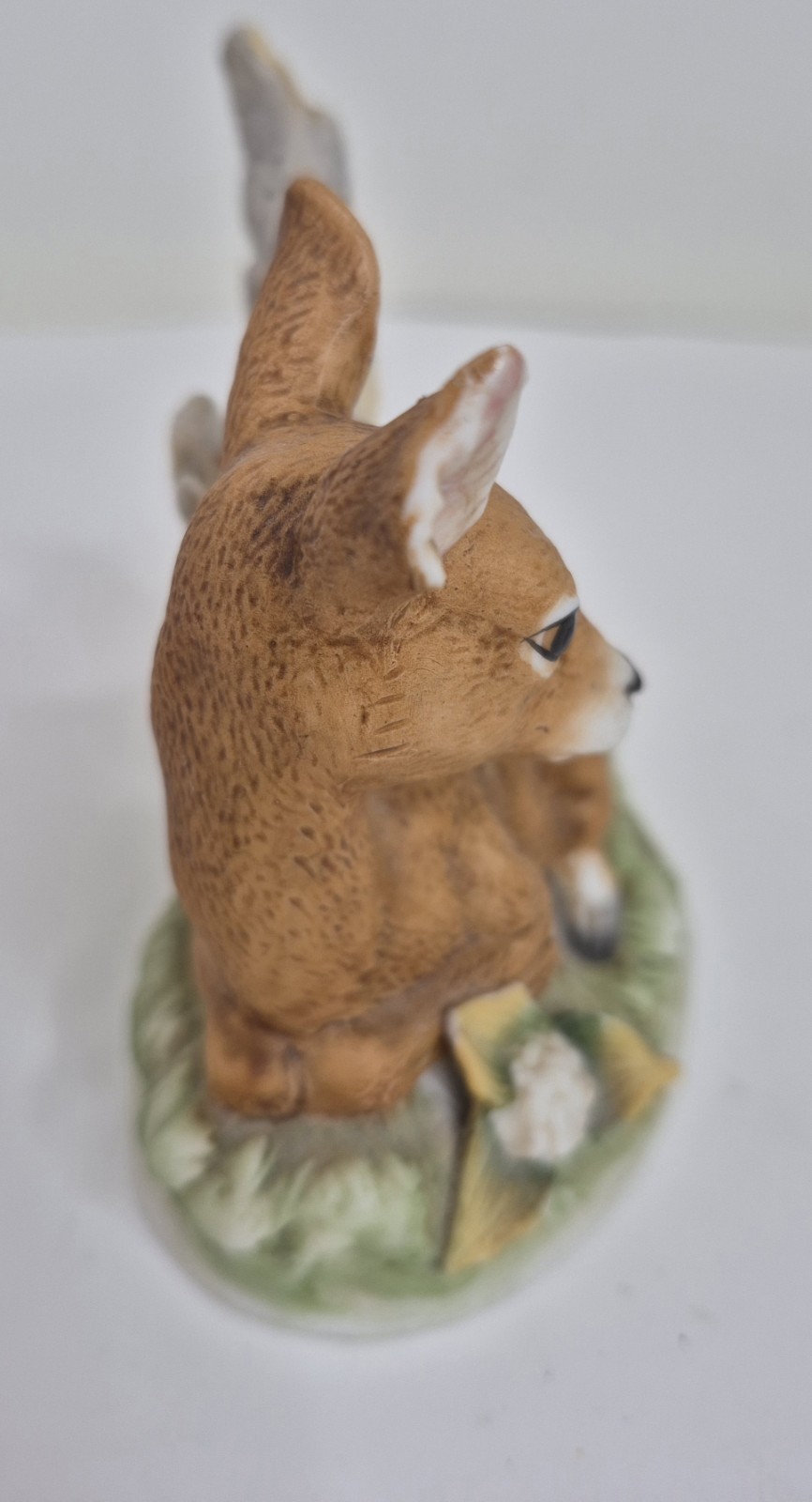 Vtg Homco Home Interior Spotted Deer Fawn Figurine 8879 Taiwan 4″×4.5″