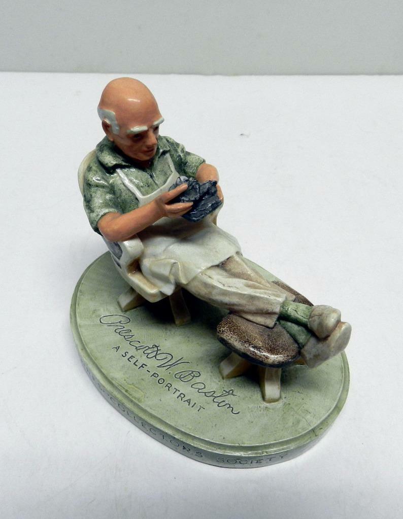 50th ANNIVERSARY SEBASTIAN MINIATURES 1938-1988SELF-PORTRAIT PRESCOTT W. BASTON
