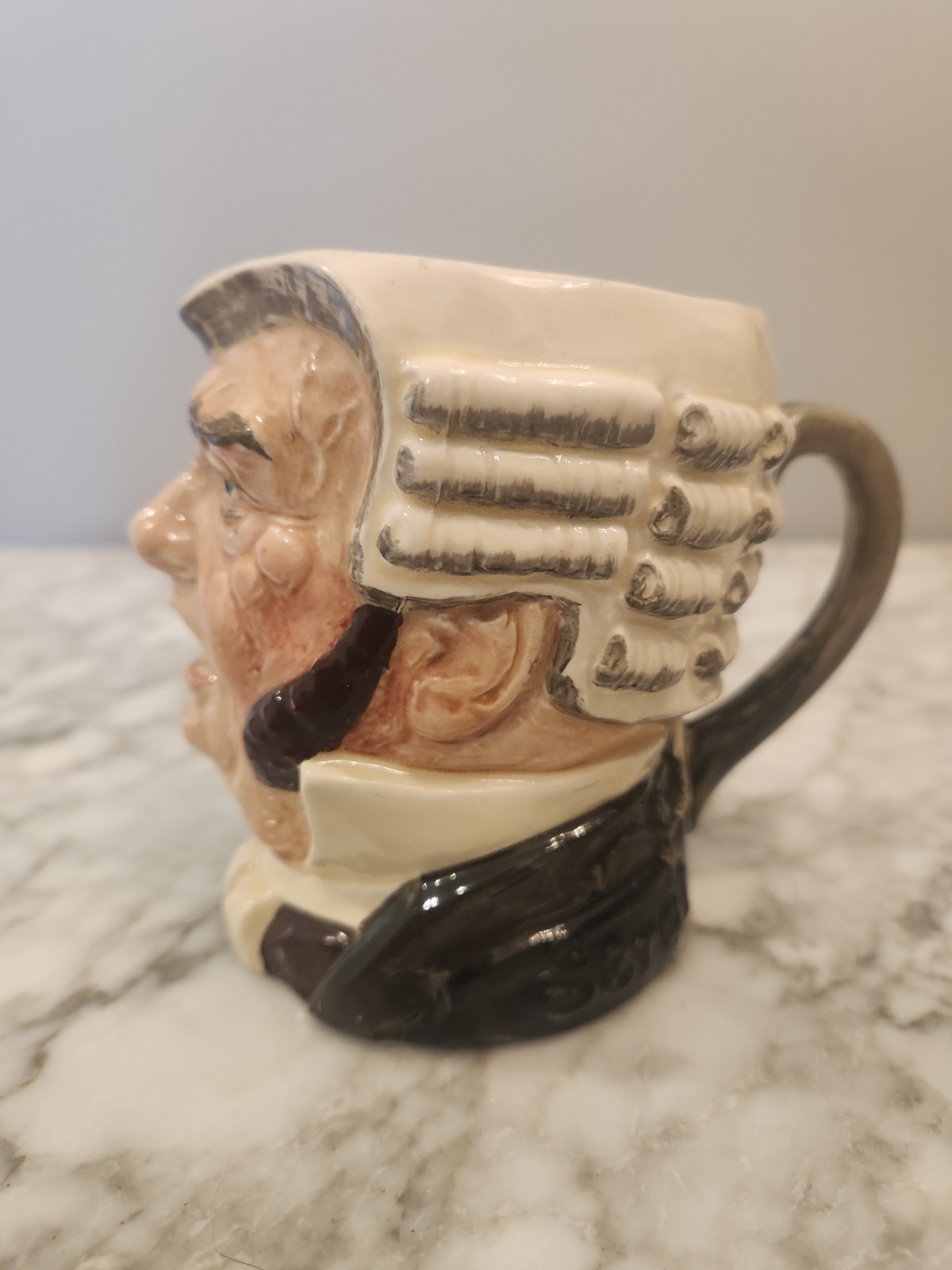 Vintage Royal Doulton England 4″ Toby Jug Sergeant BuzFuz