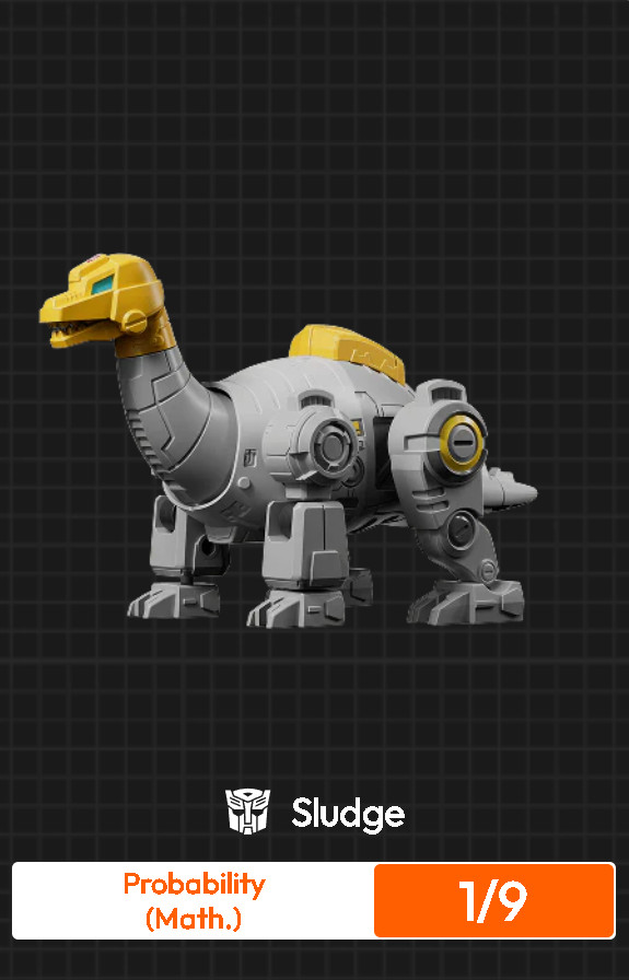 Blokees Transformers Galaxy Version 08 Mini Model Kit Sludge Dino 1/9