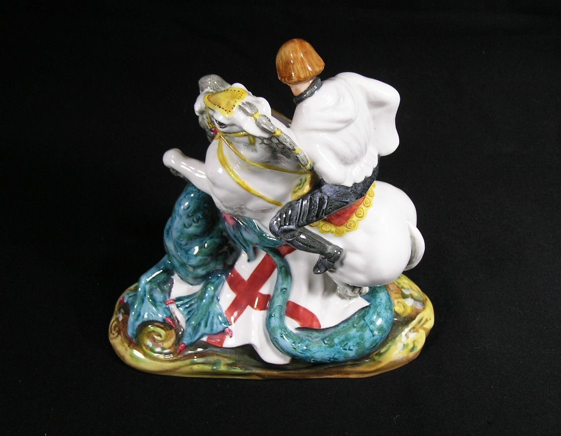Vintage Royal Doulton St. George Bone China HN2051 Figurine #4283