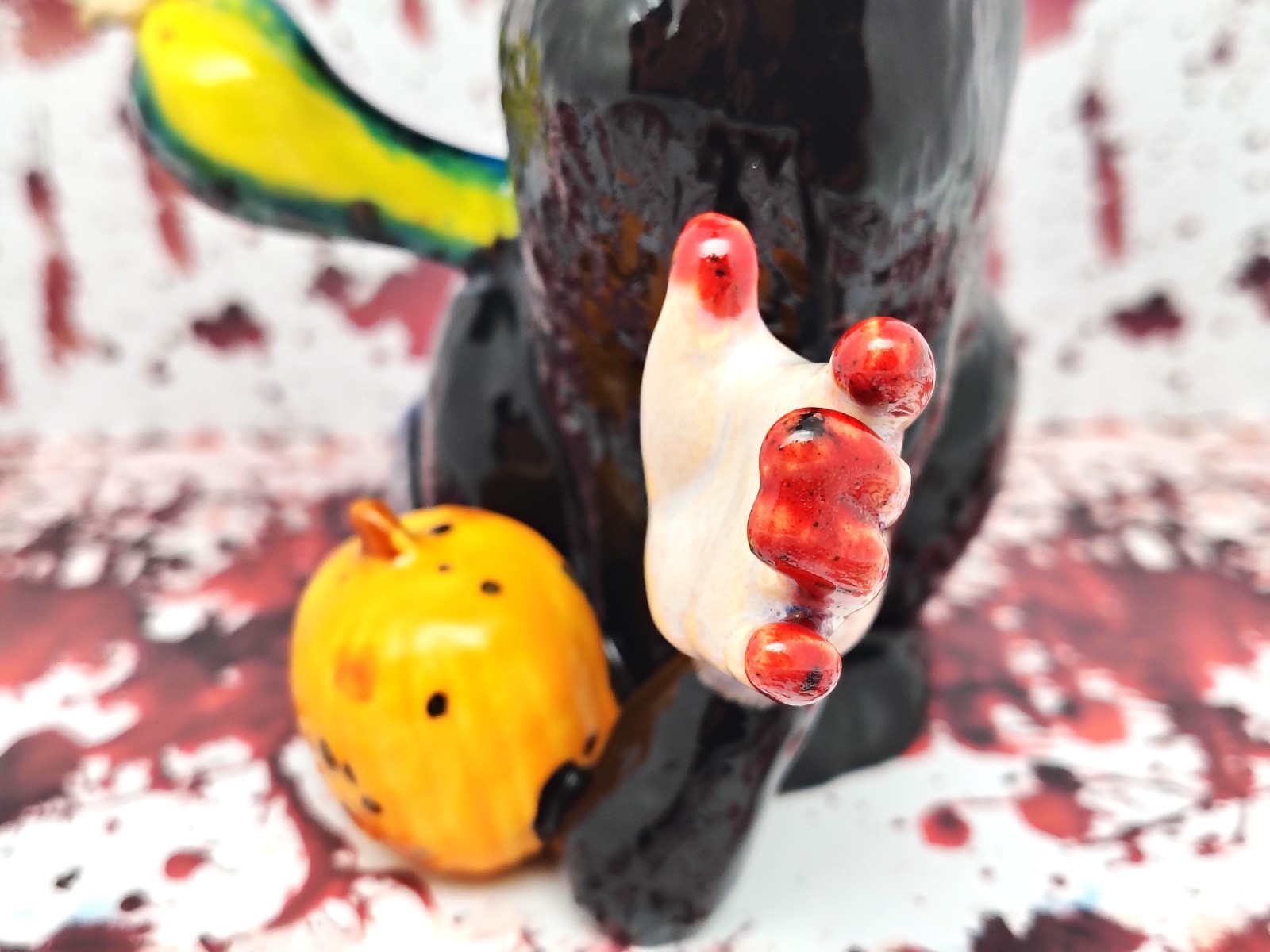 Assembly Line No. 13 – Original Handmade Ceramic Figurine Gothic Horror